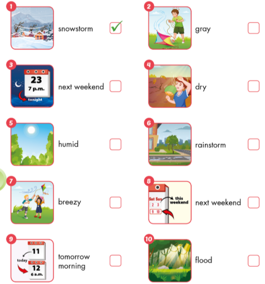 Sách bài tập Tiếng Anh lớp 5 Unit 8 Review and practice i-Learn Smart Start