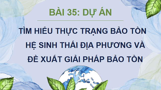 PowerPoint Sinh học 12 Bài 35 Kết nối tri thức