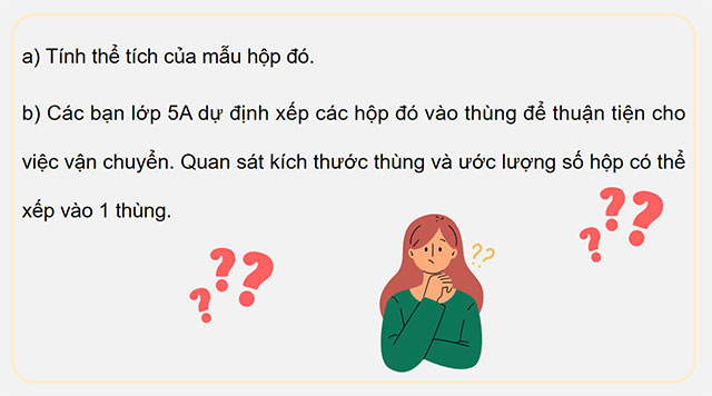 PowerPoint Toán 5 Thực hành tính toán và ước lượng thể tích một số hình khối