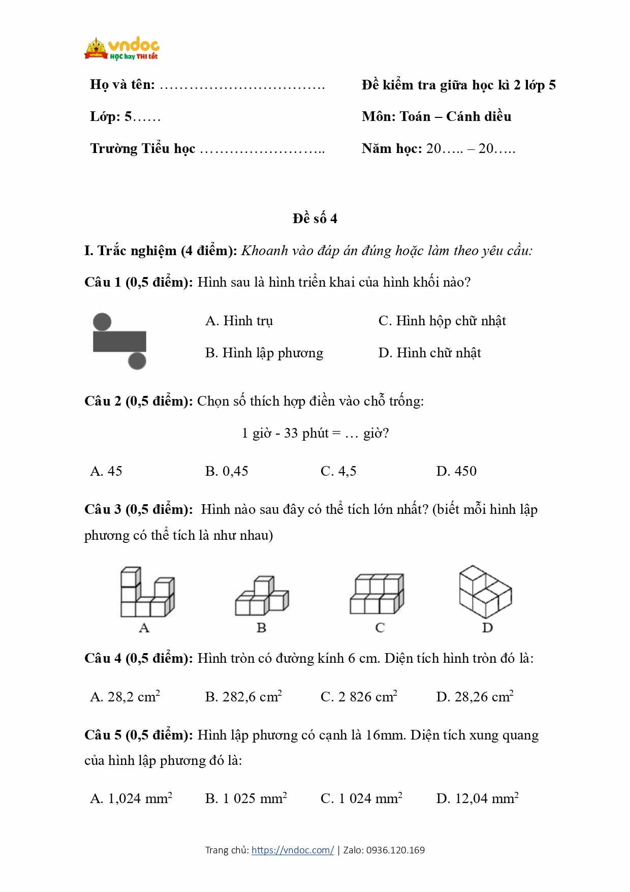de thi giua ki 2 toan 5 cd de 4 page 0001*684580