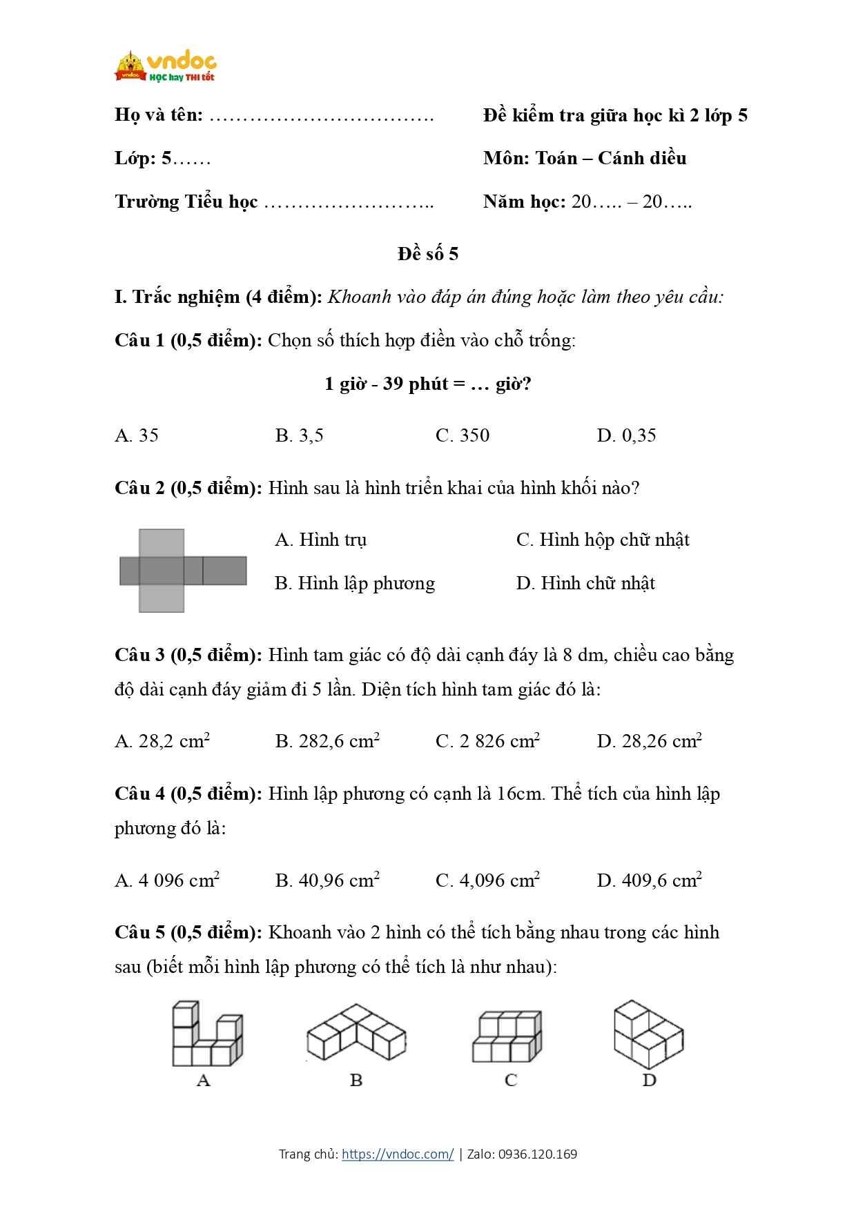 de thi giua ki 2 toan 5 cd de 5 page 0001*684594