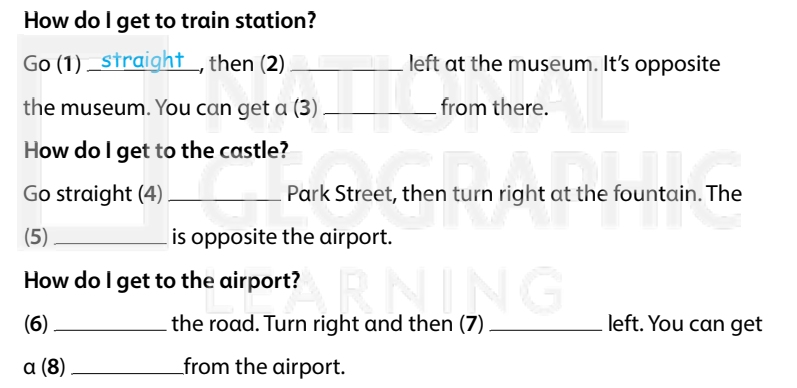 Sách bài tập Tiếng Anh 4 Wonderful world Review 5