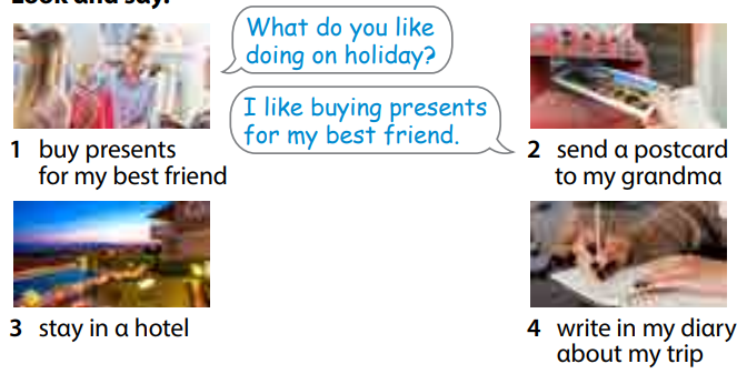 Tiếng Anh 4 Wonderful world Unit 10 lesson 3