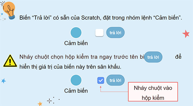 PowerPoint Tin học 5 Sử dụng biến trong chương trình