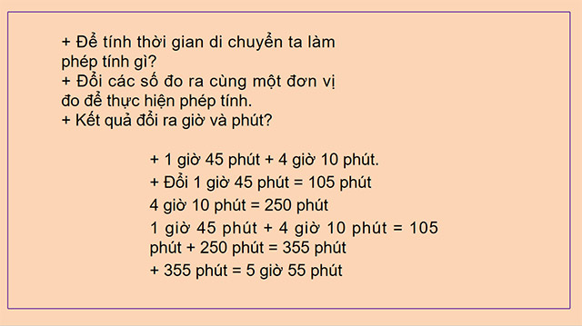 PowerPoint Toán 5 Cộng số đo thời gian, trừ số đo thời gian