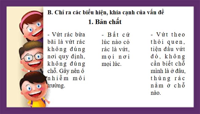 Trình bày ý kiến về một vấn đề đời sống 