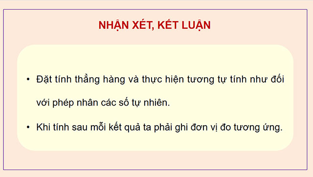 PowerPoint Toán 5 Nhân, chia số đo thời gian với một số