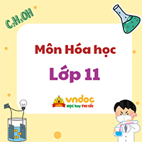 Công thức tính hằng số cân bằng