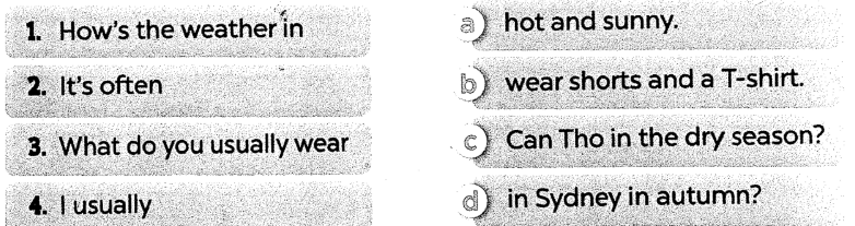 Sách bài tập tiếng Anh lớp 5 unit 16 Global success