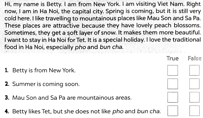 Sách bài tập tiếng Anh lớp 5 unit 16 Global success