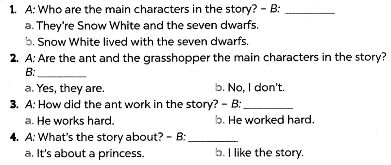 Sách bài tập tiếng Anh lớp 5 unit 17 Global success
