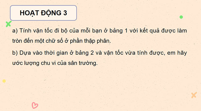 PowerPoint Toán 5 Thực hành tính toán và ước lượng về vận tốc, quãng đường, thời gian trong chuyển động đều