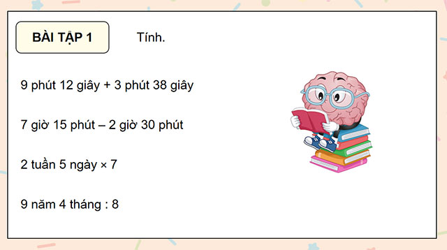 PowerPoint Toán 5 Luyện tập chung