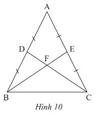 Giải Toán 7 Bài 7 (Chân trời sáng tạo): Tính chất ba đường trung tuyến của tam giác (ảnh 1)