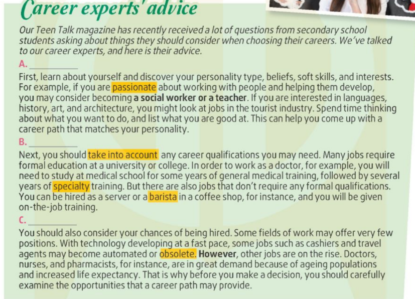 Tiếng Anh 12 Unit 9 Reading Global Success