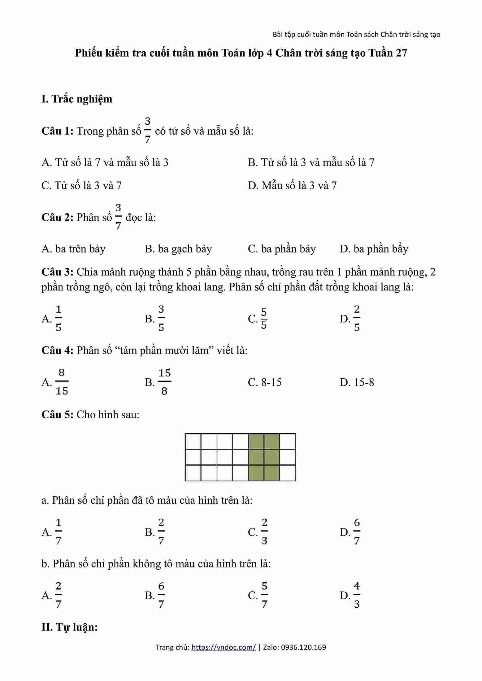 Phieu kiem tra cuoi tuan 27 mon toan lop 4 ctst 1*687190