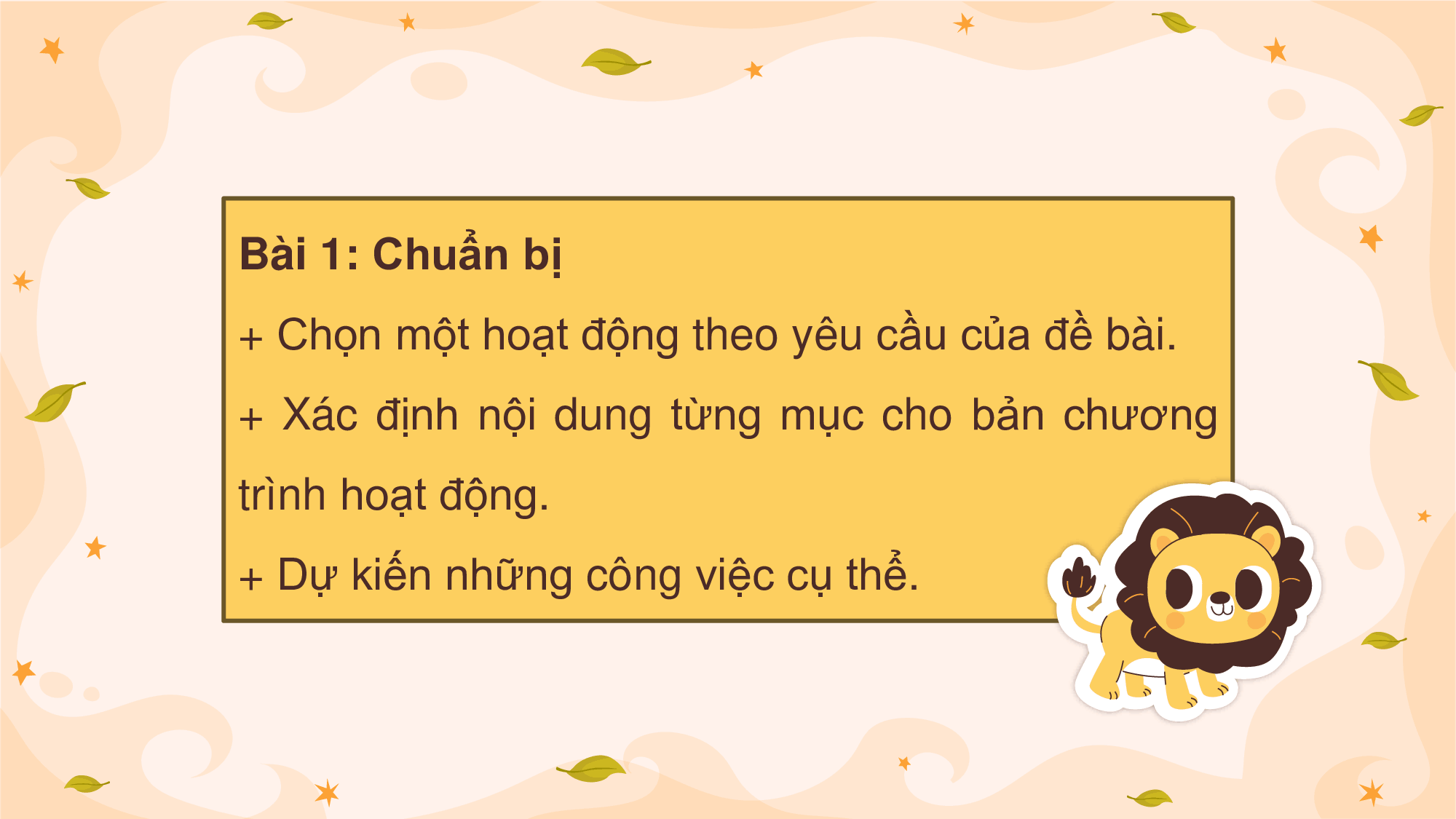 Viết chương trình hoạt động (Bài viết số 2)