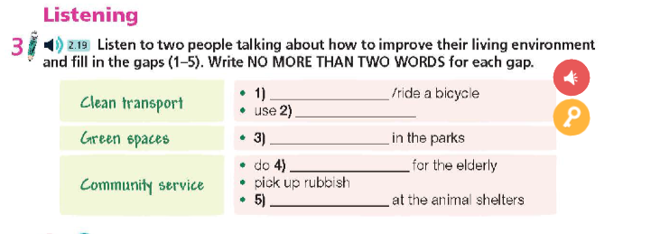 Tiếng Anh lớp 9 Unit 5 5c Vocabulary