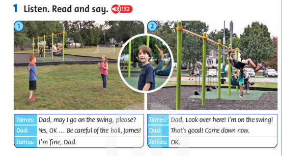Giải sách Tiếng Anh lớp 3 Fluency Time! 4 lesson One
