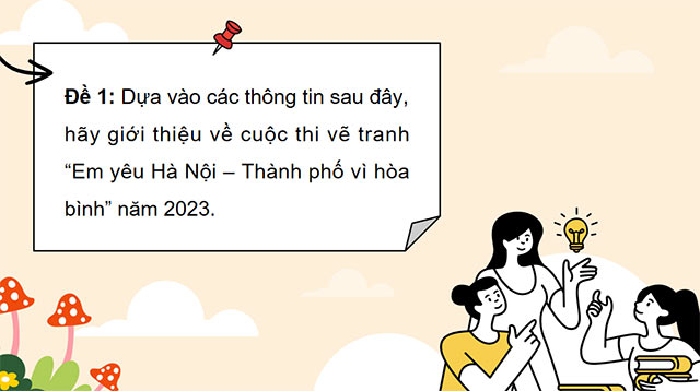 PowerPoint Tiếng Việt 5 Trao đổi Vì hạnh phúc trẻ thơ
