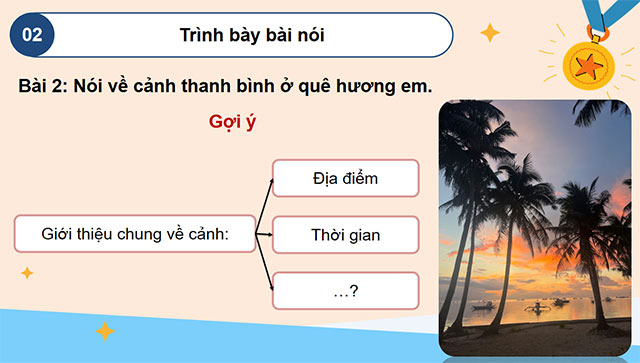 PowerPoint Tiếng Việt 5 Nói về cuộc sống thanh bình