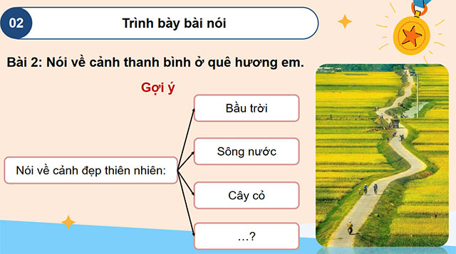 PowerPoint Tiếng Việt 5 Nói về cuộc sống thanh bình