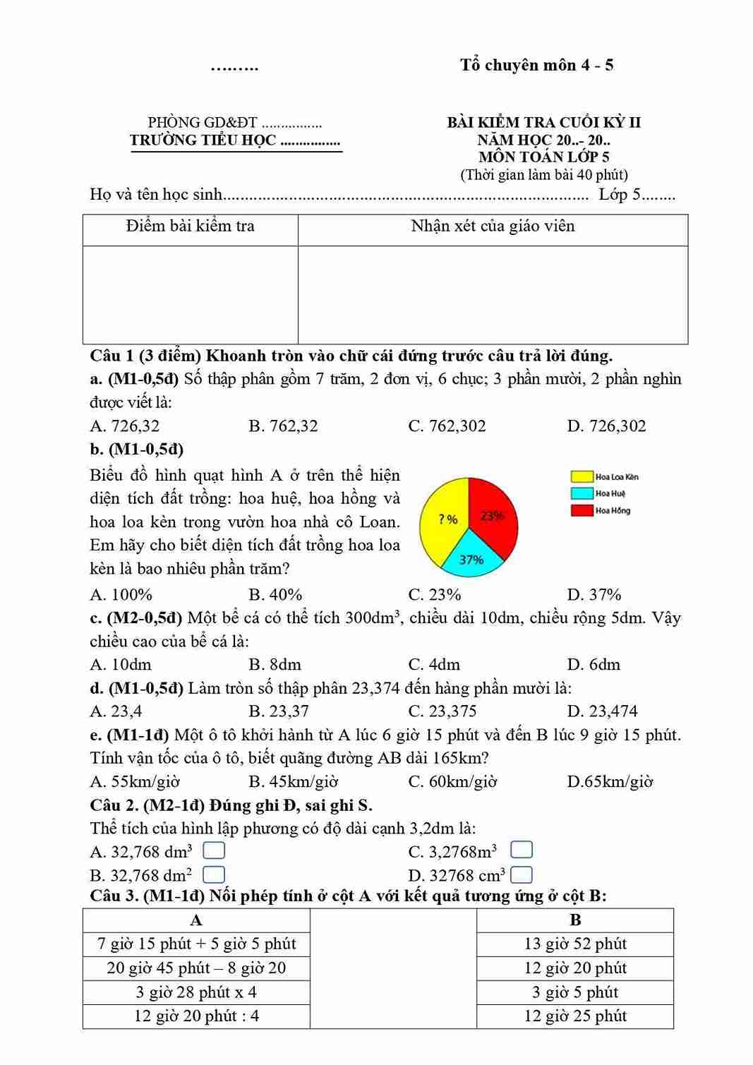 De thi HK2 mon Toan 5 KNTT De so 8 0*688677