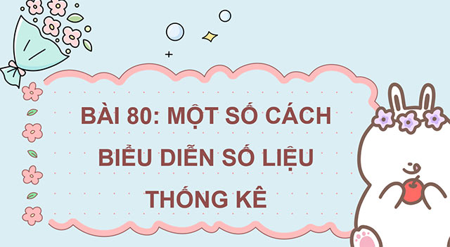 PowerPoint Toán 5 Một số cách biểu diễn số liệu thống kê