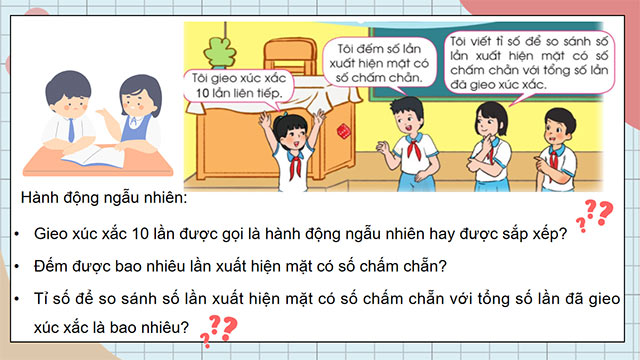 PowerPoint Toán 5 Mô tả số lần lặp lại của một kết quả có thể xảy ra trong một số trò chơi đơn giản