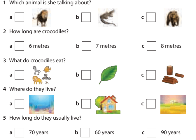 Tiếng Anh 5 Wonderful world Review 6 Part 1