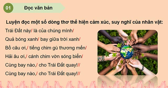 PowerPoint Tiếng Việt 5 Bài ca Trái Đất