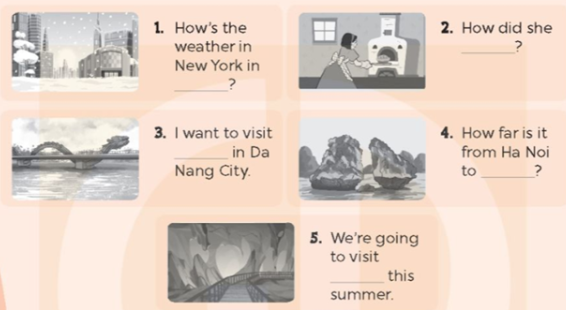 Sách bài tập tiếng Anh lớp 5 Self-check 4 Global success