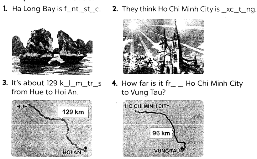 Sách bài tập tiếng Anh lớp 5 unit 19 Global success