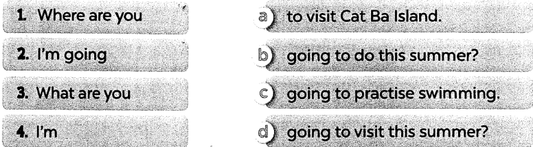 Sách bài tập tiếng Anh lớp 5 unit 20 Global success