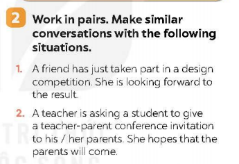 Tiếng Anh 9 Global Success Unit 12 Communication