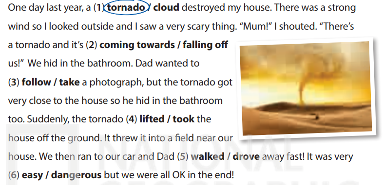 Sách bài tập tiếng Anh 5 Wonderful world Unit 12 lesson 3