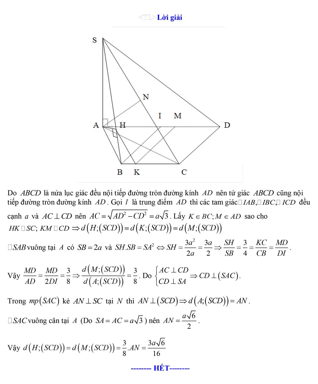 Bộ đề thi học kì 2 môn Toán 11 cấu trúc mới
