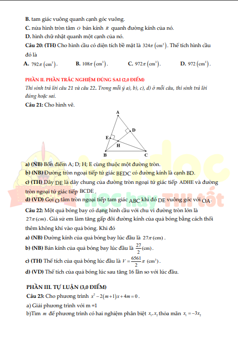 Bo de thi HK2 Toan 9 KNTT Cau truc moi nam 20252*692564