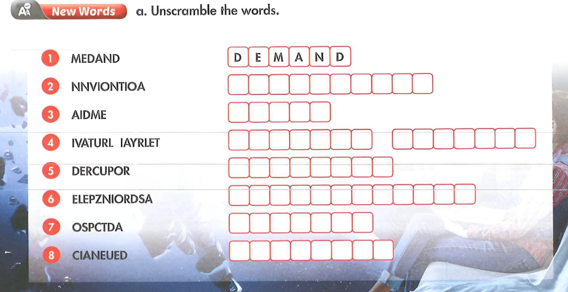 SBT Tiếng Anh 9 Smart World Unit 8 Lesson 2