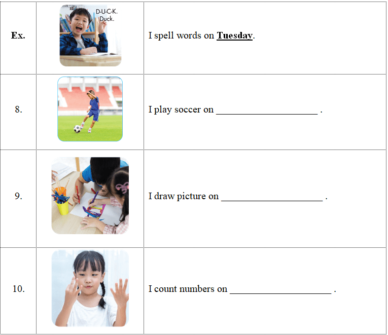 Đề thi Tiếng Anh lớp 2 học kì 2 i-Learn Smart Start số 5