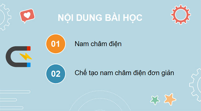 Chế tạo nam châm điện đơn giản