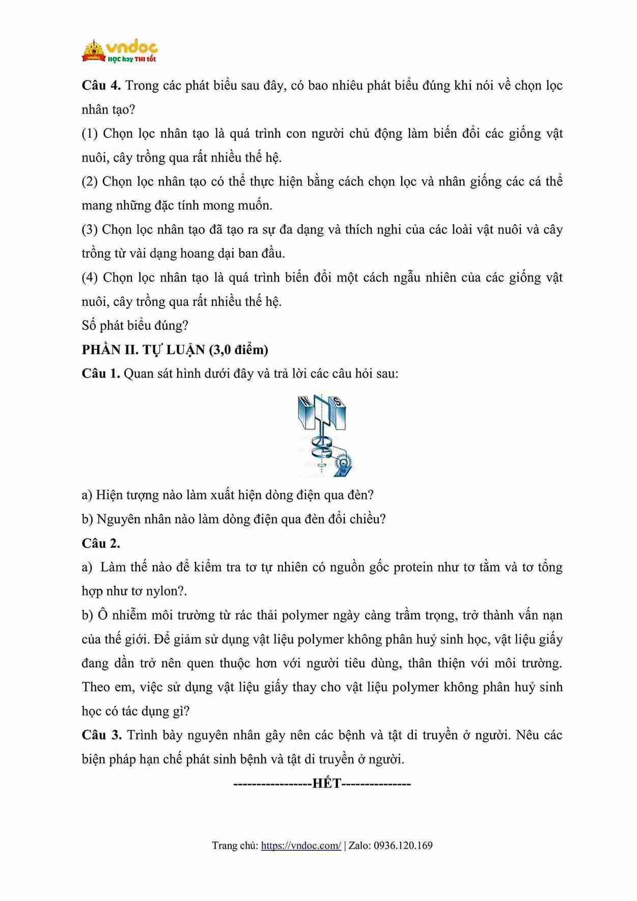 de thi cuoi hoc ki 2 lop 9 mon khoa hoc tu nhien sach cd cv7991 hinh anh 4 1*695786