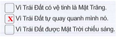 Vở bài tập Tự nhiên và xã hội lớp 3 trang 72, 73 Bài 23: Trái Đất trong hệ Mặt Trời - Cánh diều (ảnh 1)