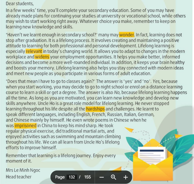 Tiếng Anh 12 Unit 10 Reading Global Success