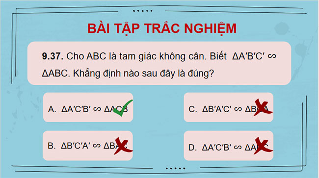 PowerPoint Toán 8 Bài tập cuối chương 9