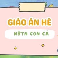 Giáo án dạy hè lớp nhà trẻ: NBTN Con cá