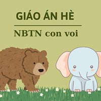 Giáo án dạy hè lớp nhà trẻ: LQVH thơ “ Con voi”