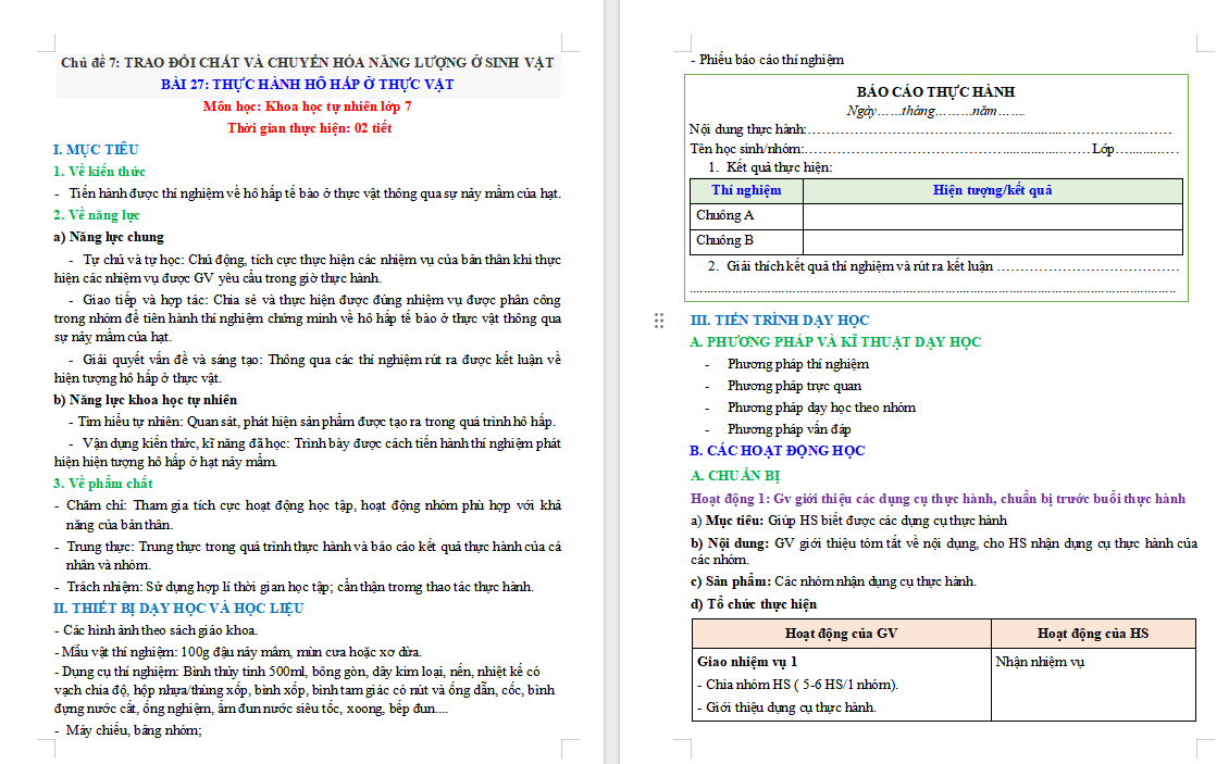PowerPoint KHTN 7 Bài 27