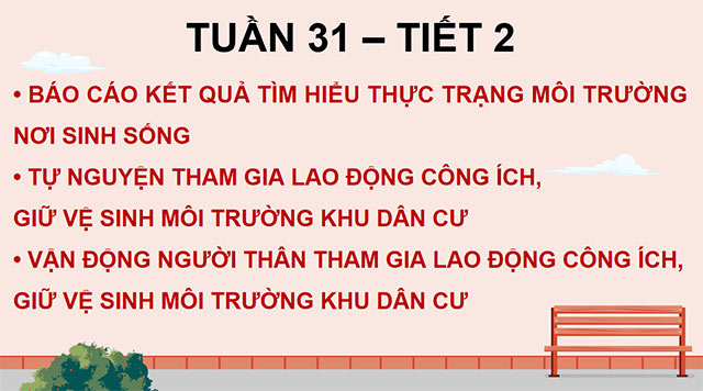 PowerPoint Hoạt động trải nghiệm 5 Tuần 31