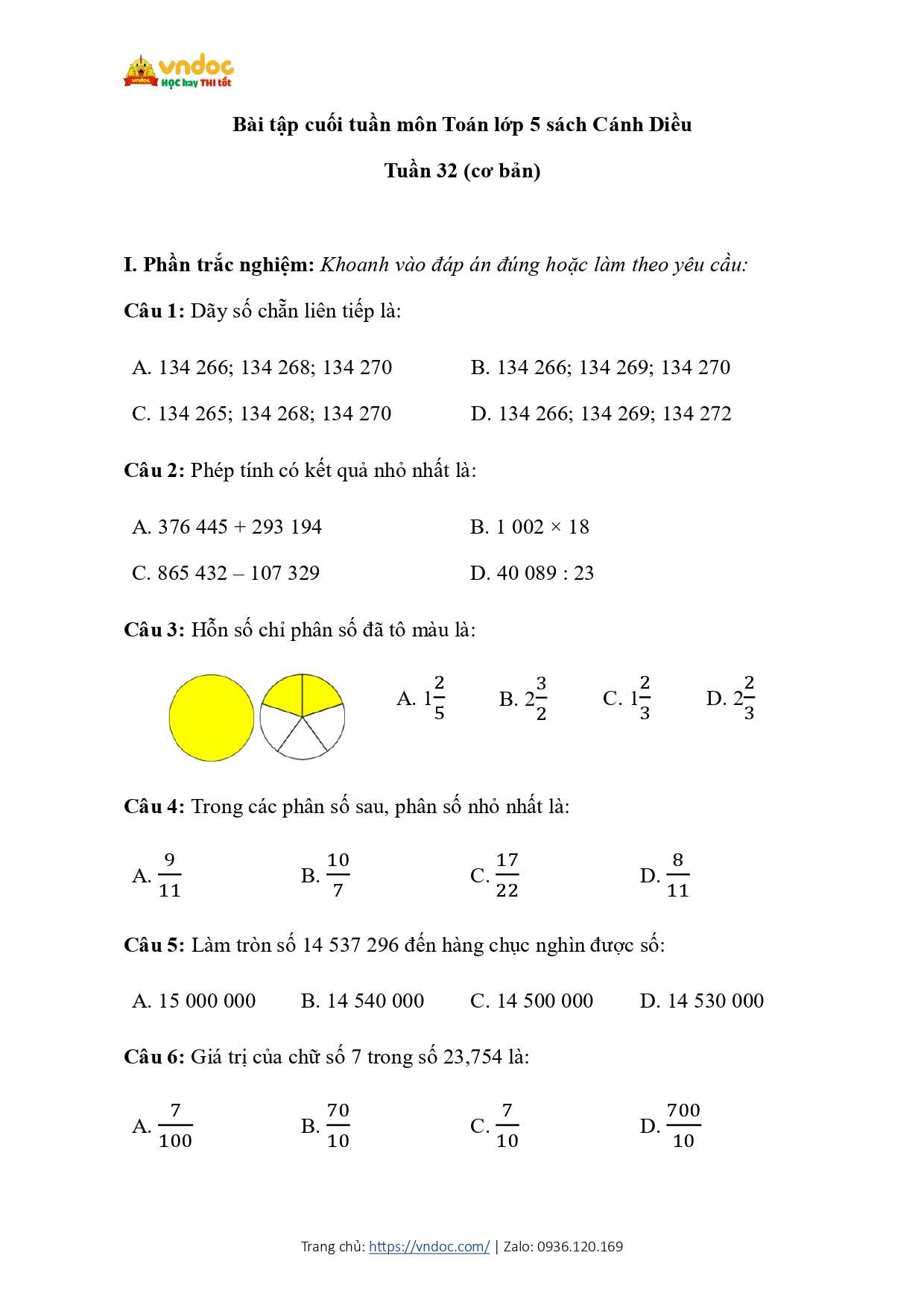 bai tap cuoi tuan mon toan lop 5 tuan 32 co ban cd page 1*699497